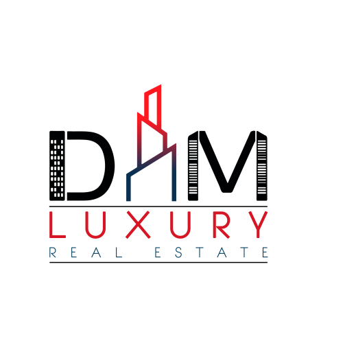 logo dm real estate luxury